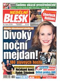 Obálka vydání NEDĚLNÍ BLESK - 42/2026