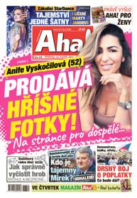 Obálka vydání Aha! - 27.10.2026