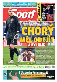 Obálka vydání Sport - 30.10.2026