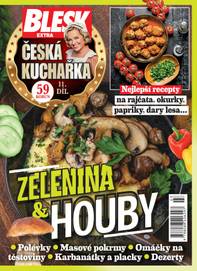 Obálka Česká kuchařka Zelenina a houby