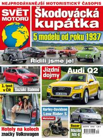Obálka SVĚT MOTORŮ - 30/16