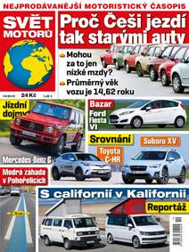 Obálka SVĚT MOTORŮ - 19/18