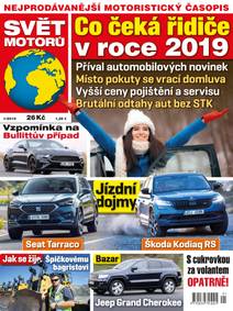 Obálka SVĚT MOTORŮ - 1/2019