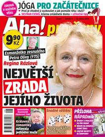 Obálka Aha! pro ženy - 8/2019