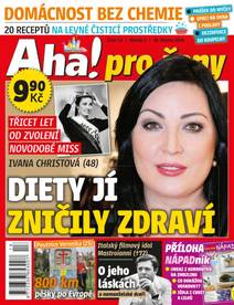 Obálka Aha! pro ženy - 13/2019