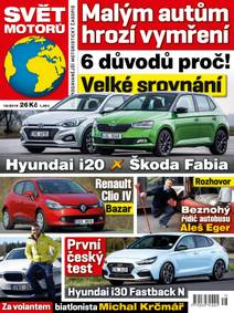 Obálka SVĚT MOTORŮ - 16/2019
