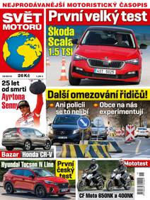 Obálka SVĚT MOTORŮ - 18/2019