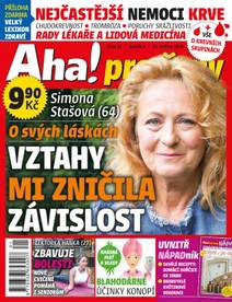 Obálka Aha! pro ženy - 21/2019