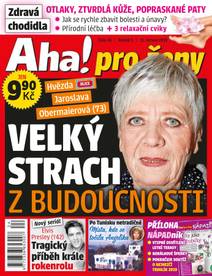 Obálka Aha! pro ženy - 24/2019