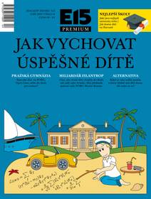 Obálka e15 magazín - Jak vychovat úspěšné dítě