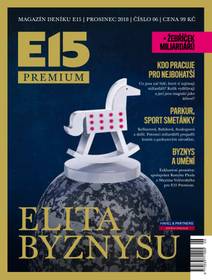 Obálka e15 magazín - Elita byznysu