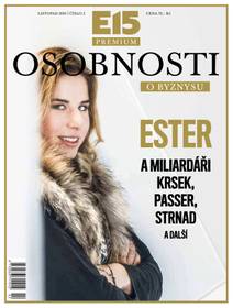 Obálka e15 magazín - Osobnosti o byznysu