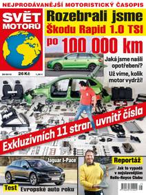 Obálka SVĚT MOTORŮ - 25/2019