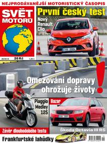 Obálka SVĚT MOTORŮ - 39/2019
