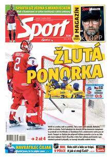 Obálka Sport - 3.1.2020