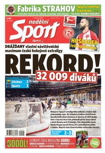 Obálka nedělní Sport - 1/2020