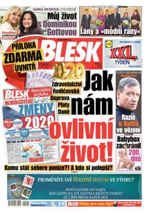 Obálka BLESK - 6.1.2020