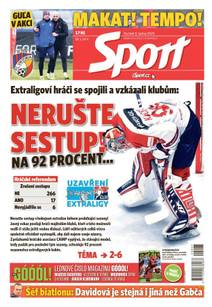 Obálka Sport - 9.1.2020
