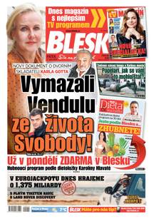 Obálka BLESK - 17.1.2020