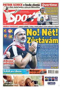 Obálka Sport - 18.1.2020
