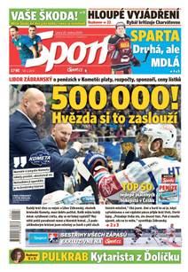 Obálka Sport - 21.1.2020