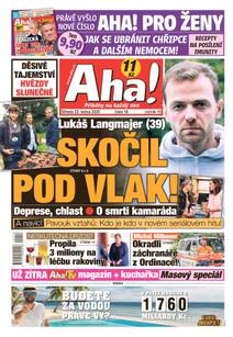 Obálka Aha! - 22.1.2020