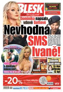 Obálka BLESK - 23.1.2020