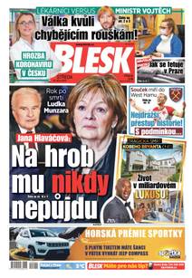 Obálka BLESK - 29.1.2020