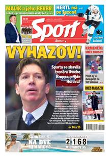 Obálka Sport - 31.1.2020