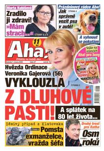 Obálka Aha! - 1.2.2020