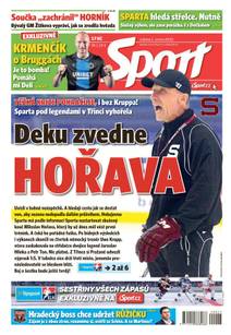 Obálka Sport - 1.2.2020