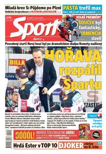 Obálka Sport - 3.2.2020