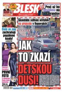 Obálka BLESK - 8.2.2020