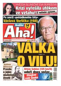Obálka Nedělní Aha! - 6/2020