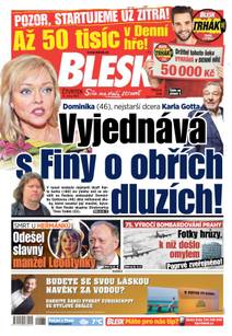 Obálka BLESK - 13.2.2020