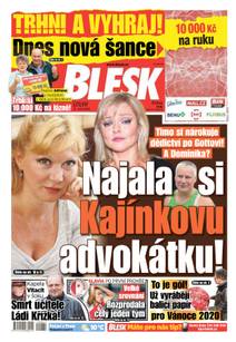 Obálka BLESK - 18.2.2020