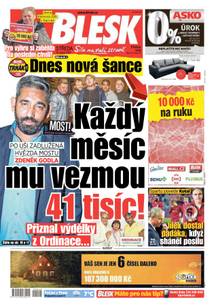 Obálka BLESK - 19.2.2020