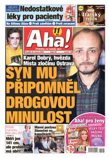 Obálka Aha! - 24.2.2020