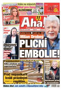 Obálka Aha! - 28.2.2020