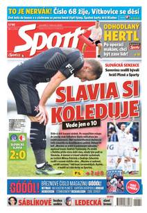 Obálka Sport - 2.3.2020