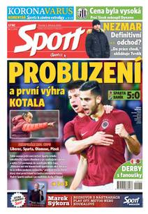 Obálka Sport - 5.3.2020