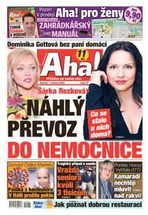 Obálka Aha! - 7.3.2020