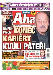 Obálka Nedělní Aha! - 10/2020