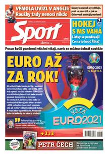 Obálka Sport - 18.3.2020