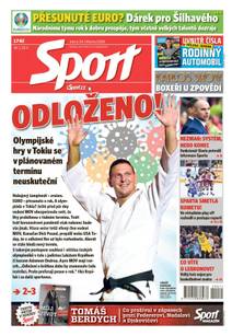 Obálka Sport - 24.3.2020