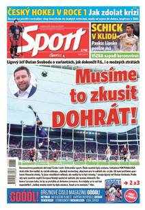 Obálka Sport - 28.3.2020