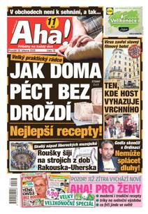 Obálka Aha! - 30.3.2020