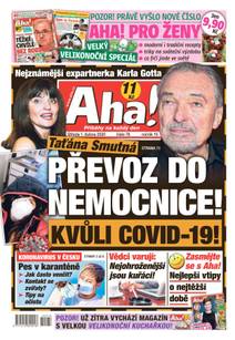 Obálka Aha! - 1.4.2020