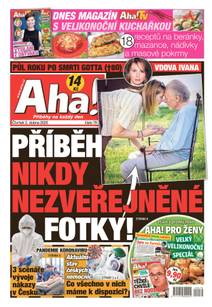 Obálka Aha! - 2.4.2020