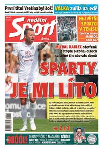 Obálka nedělní Sport - 14/2020
